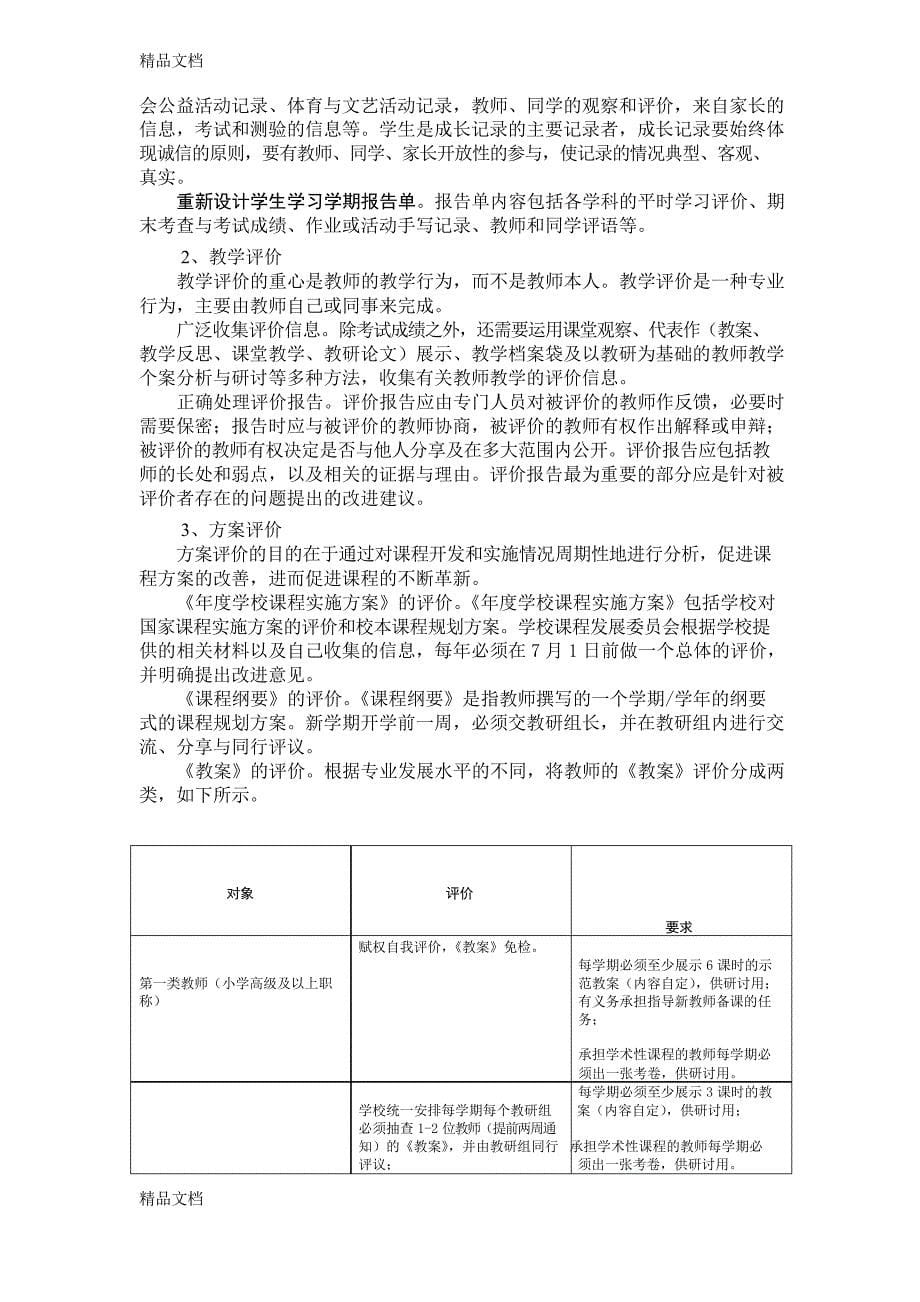 最新明德小学学校课程规划方案_第5页