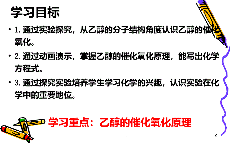 乙醇的催化氧化PPT课件.ppt_第2页