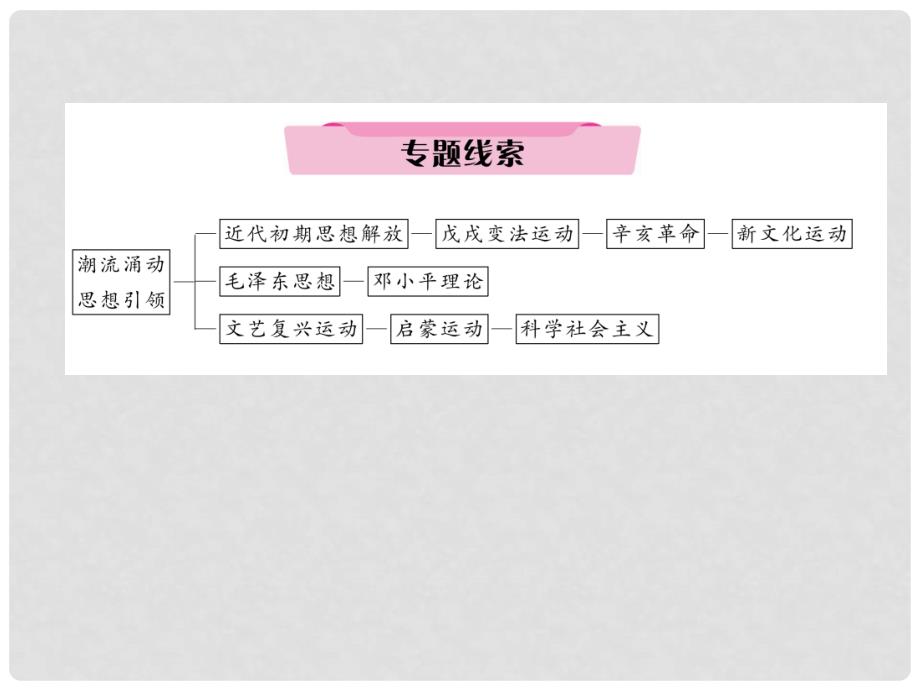 中考历史总复习 第二编 热点专题速查篇 专题5 潮流涌动 思想引领—思想解放运动（精讲）课件_第2页