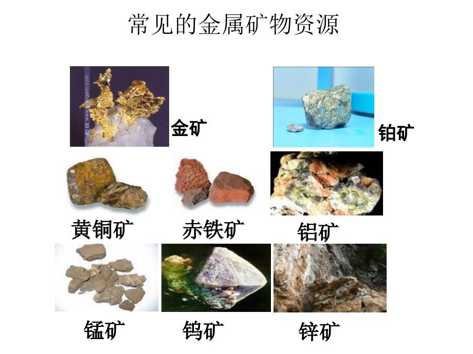 金属矿物的开发利用课件_第1页