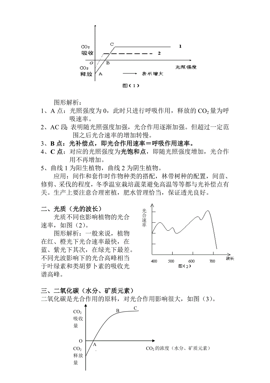 影响光合作用速率的因素的坐标图.doc_第2页