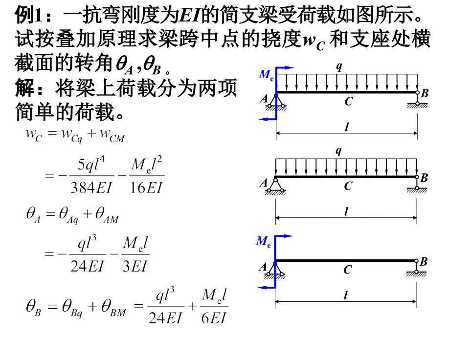 最新大学材料力学C06弯曲变形18教学课件_第2页