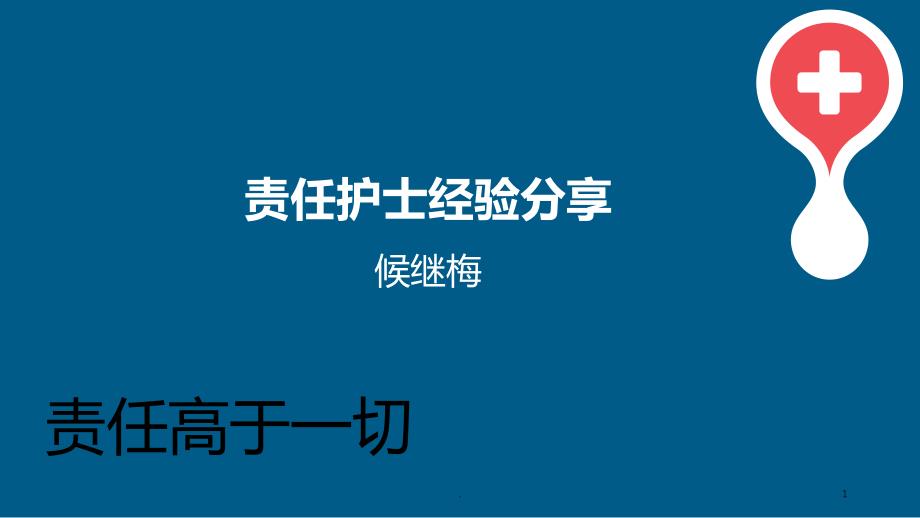 责任护士经验分享PPT课件_第1页