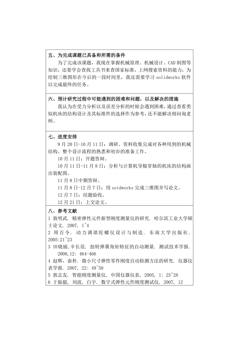 基于CCD的弹簧管刚度测量装置设计开题报告.doc_第4页