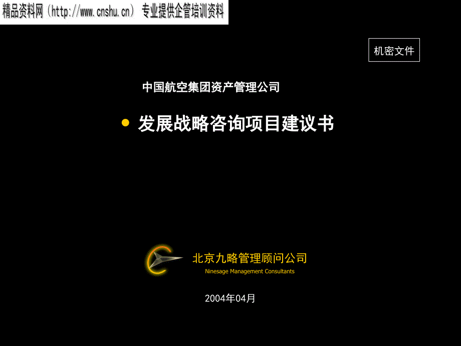 某咨询公司项目管理研究思路cofi_第1页