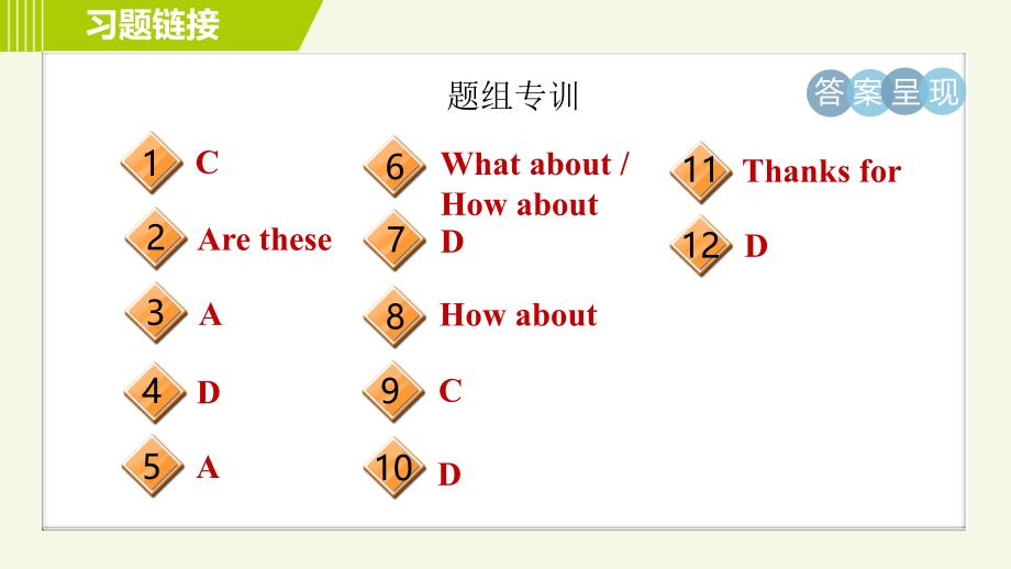 人教版七年级上册英语习题课件 Unit3 Period 1 Section A (1a－2d)_第3页