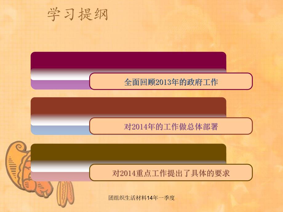 团组织生活材料14年一季度课件_第3页