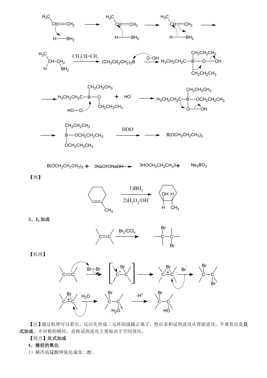 大学有机化学反应方程式总结(较全)_第2页