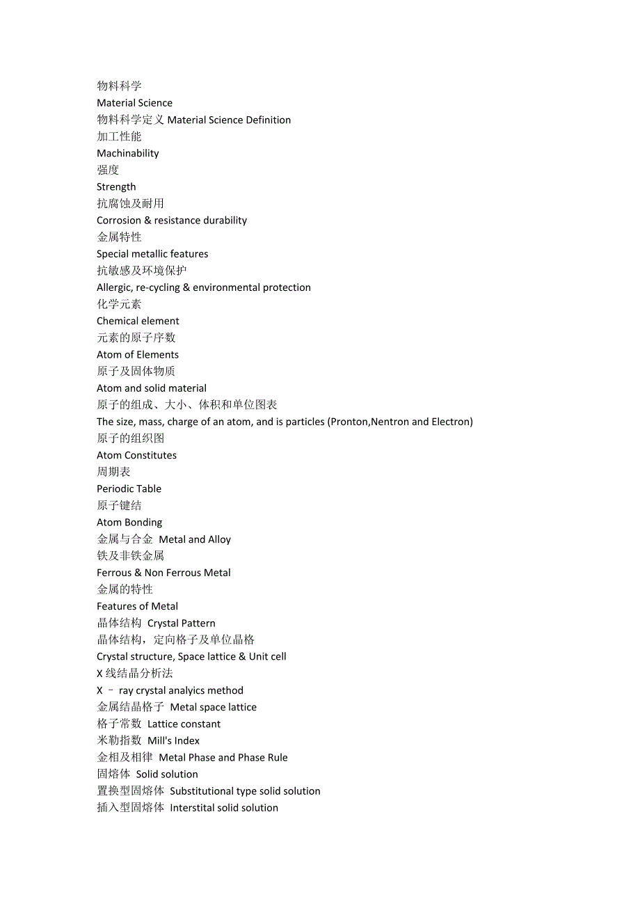 机械名词英译汉.doc_第1页