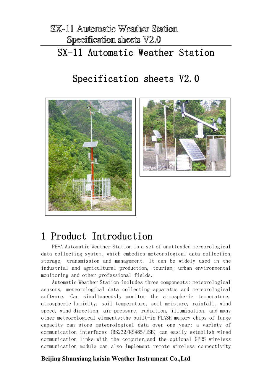 sx-11气象站说明书.doc_第1页