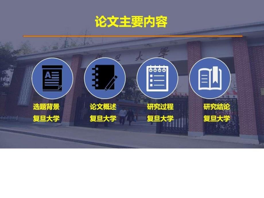 复旦大学毕业论文答辩PPT模板图文.ppt_第3页