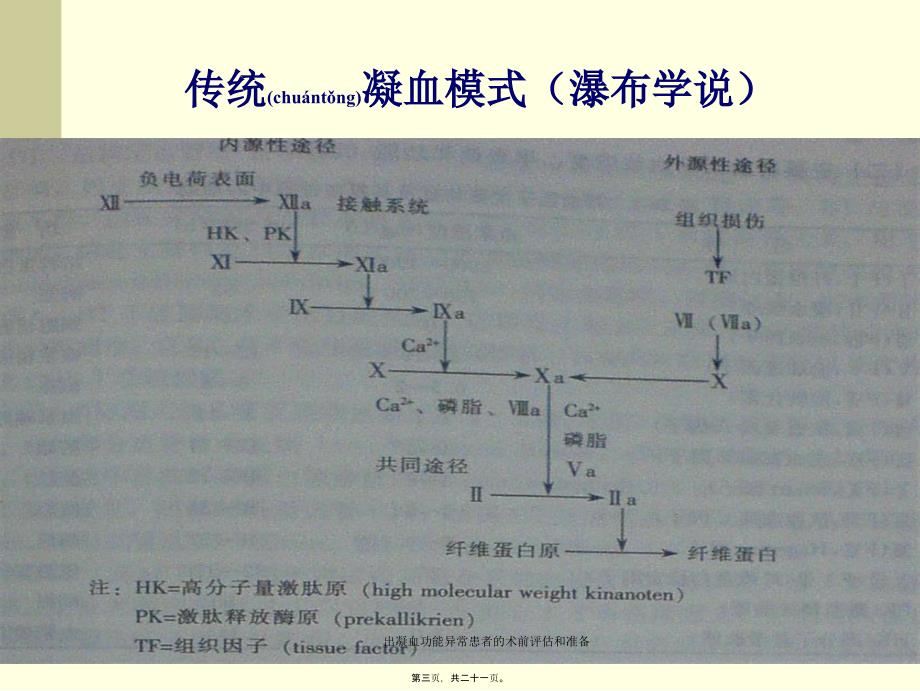 出凝血功能异常患者的术前评估和准备课件_第3页