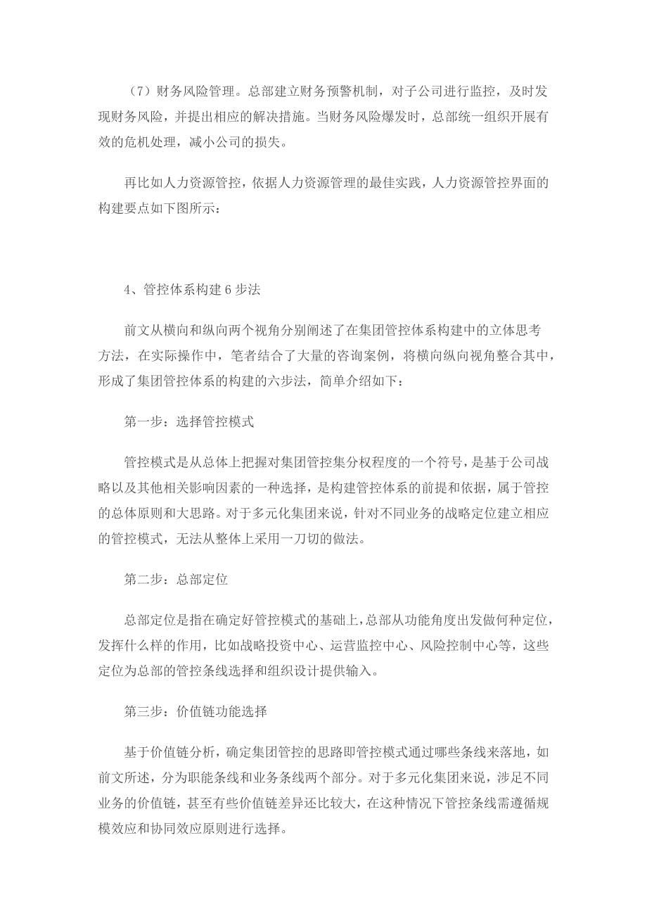 基于横向和纵向视角的集团管控体系构建.docx_第5页