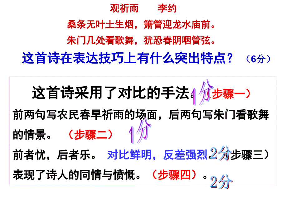 分析诗歌的表现手法_第4页