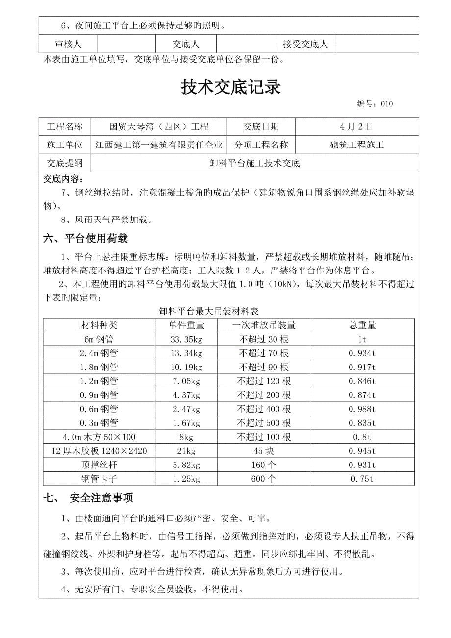 卸料平台技术交底.doc_第5页