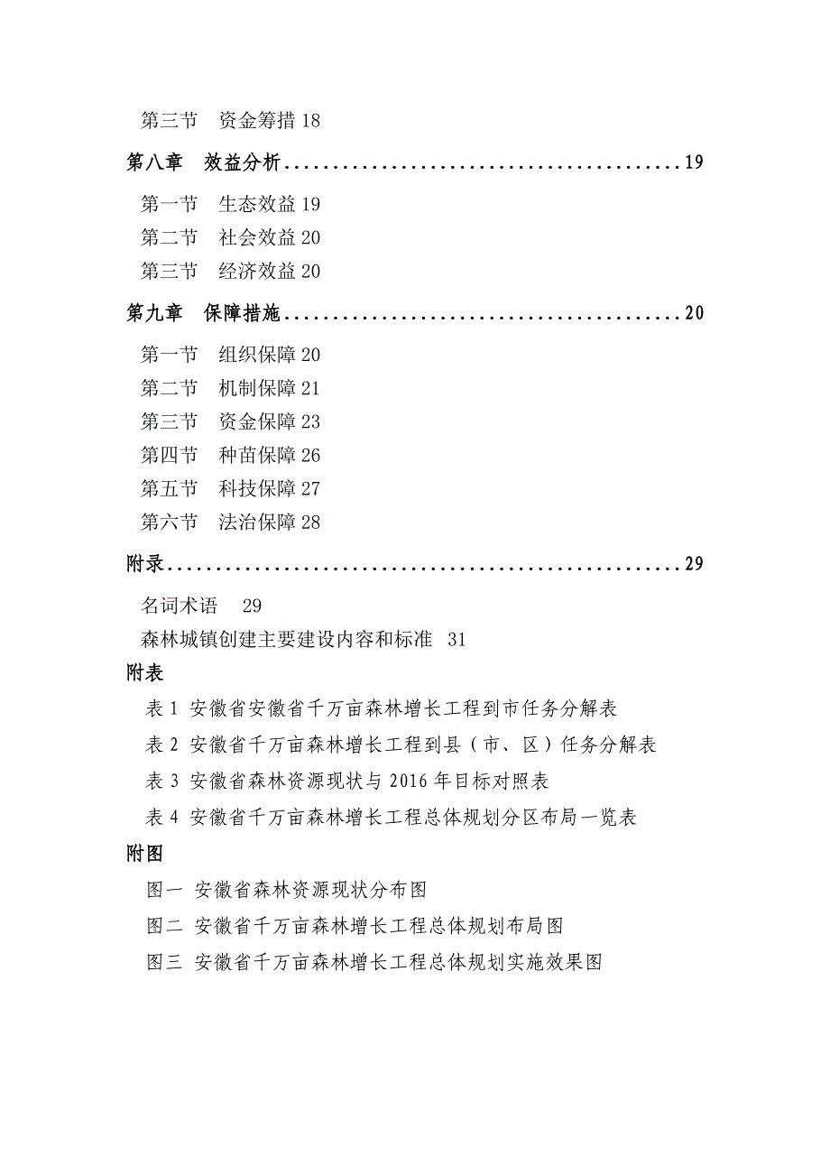 安徽省千万亩森林增长工程总体规划(2012-2016).doc_第3页