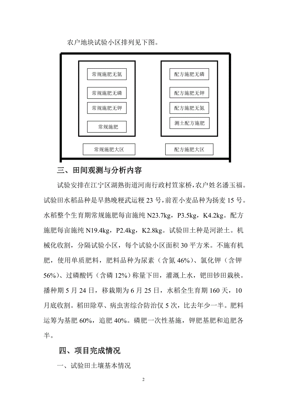 江宁区水稻氮磷钾肥料利用率试验总结.doc_第2页