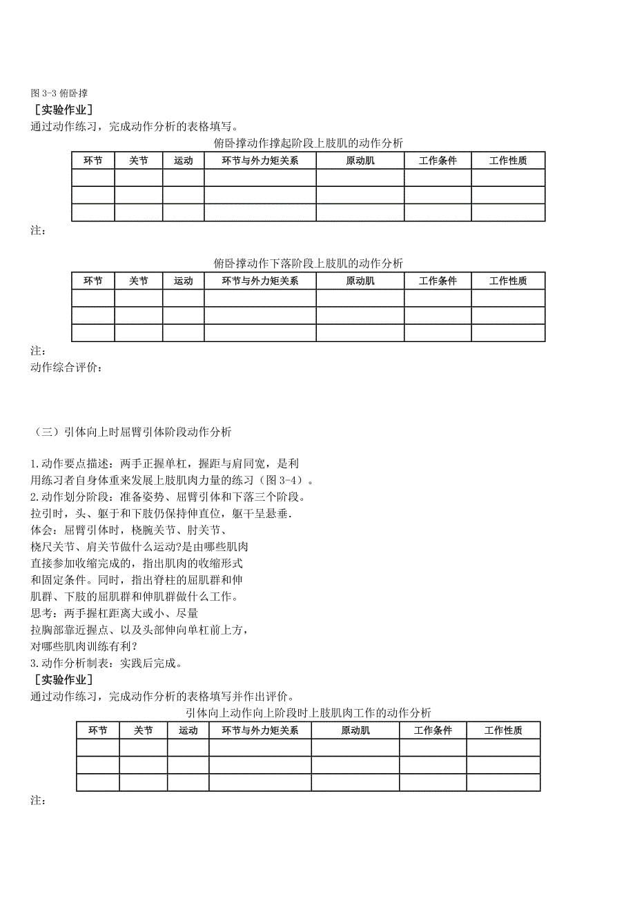 运动解剖学实验指导.doc_第5页