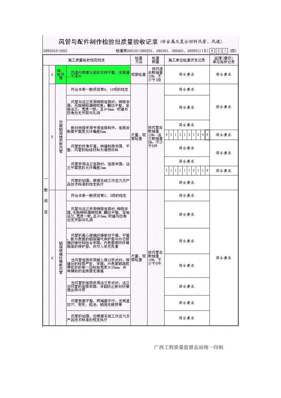 非金属风管与配件质量验收biaoge.doc_第4页