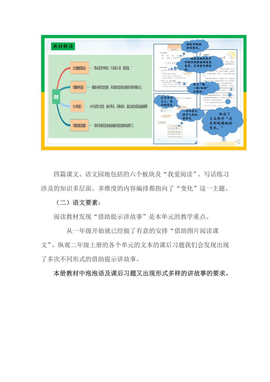 走进童话讲“改变”故事：语文二下七单元学习任务群单元教学设计.docx_第2页