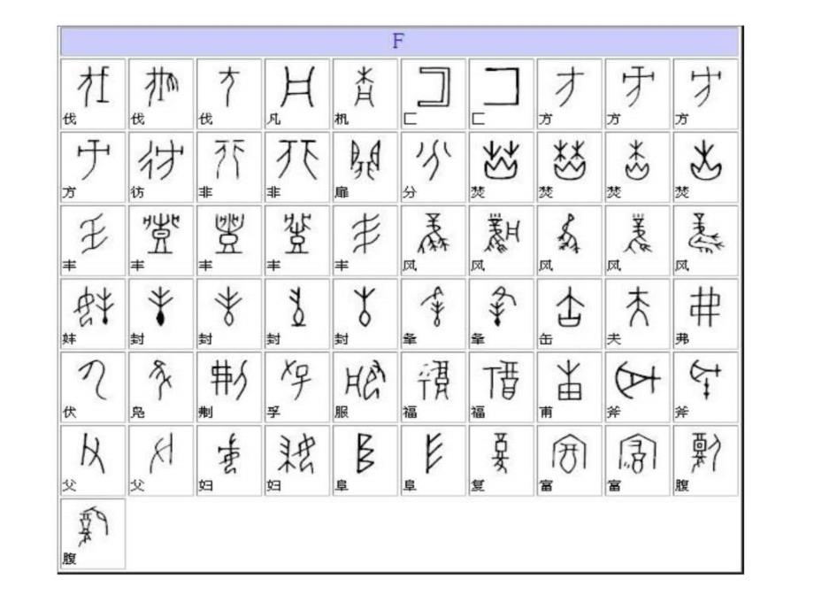 甲骨文字图文字文学研究人文社科专业资料_第4页