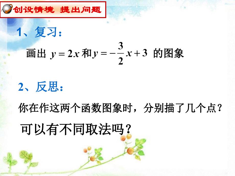 《用待定系数法确定一次函数表达式》ppt课件2-优质公开课-湘教8下_第2页