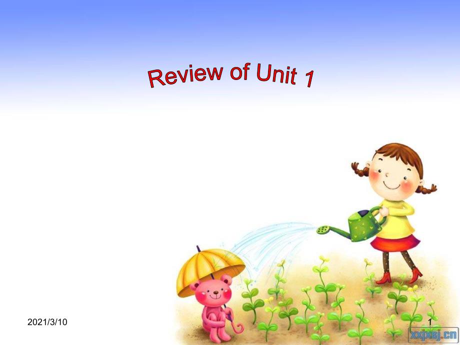 仁爱英语七年级上册ReviewofU1_第1页