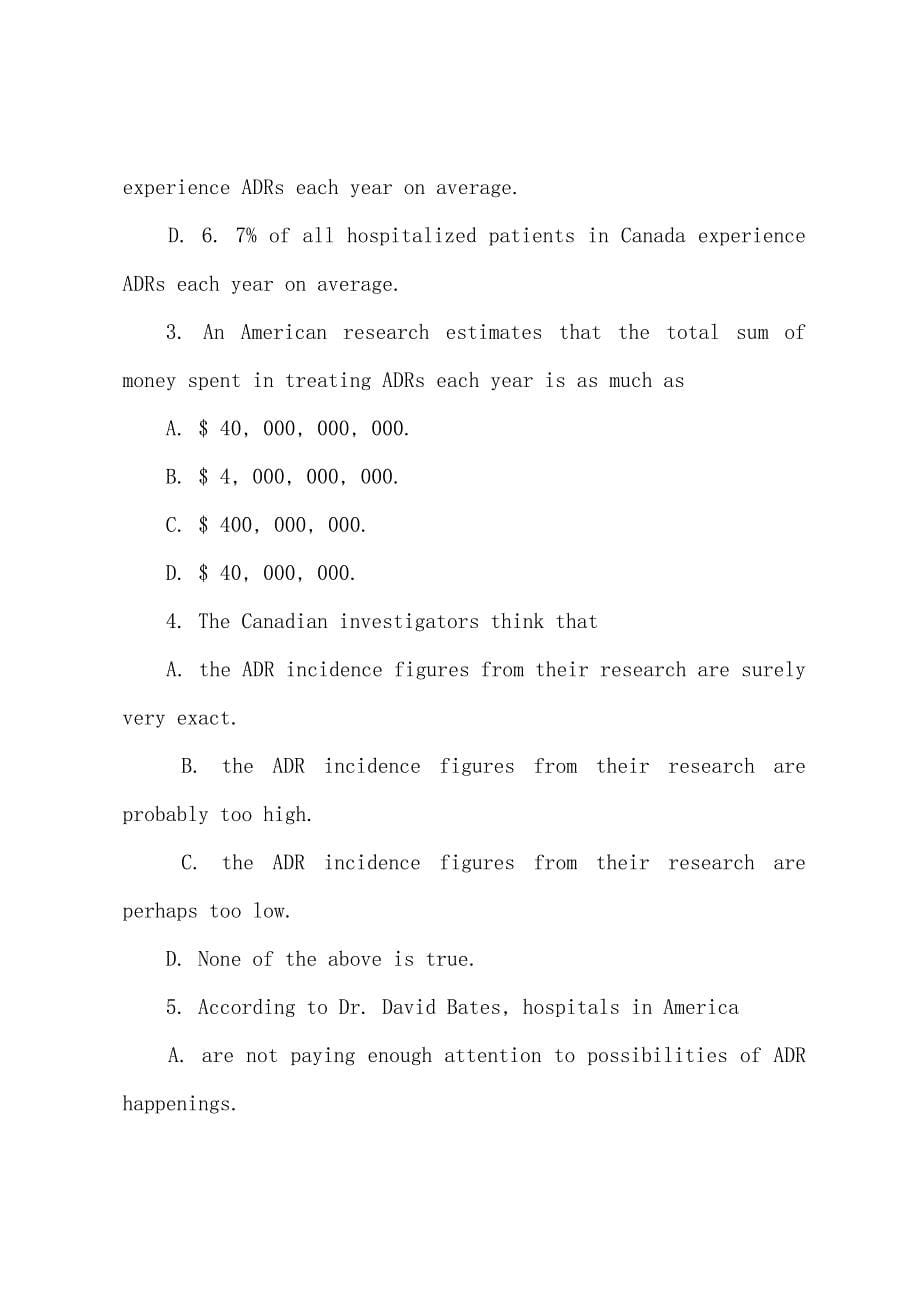 2022年职称英语阅读理解习题(十二).docx_第5页