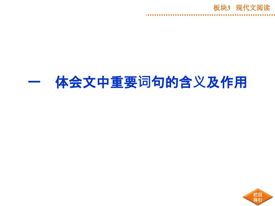 理解重要词语和句子的含义课件_第1页