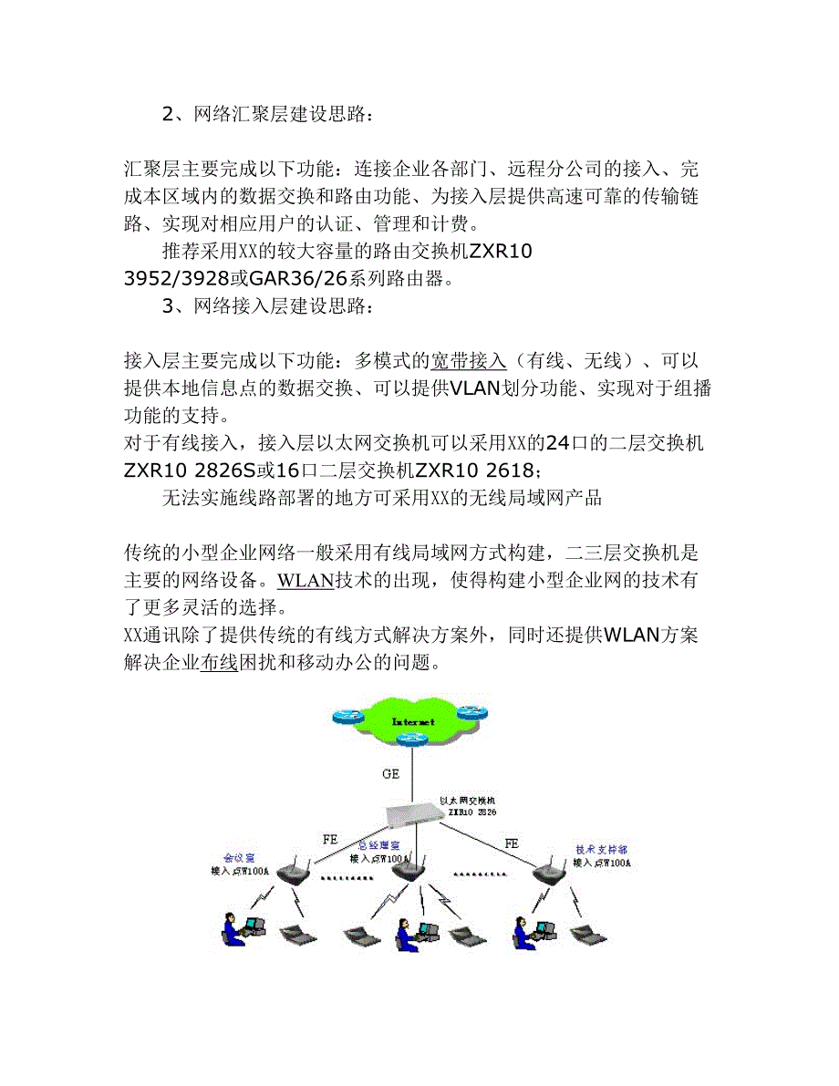 XX通讯中小企业网解决方案 (2)（天选打工人）.docx_第4页