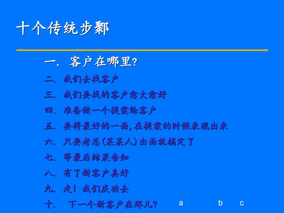 广告公司开发客户的十全大补帖ppt_第3页