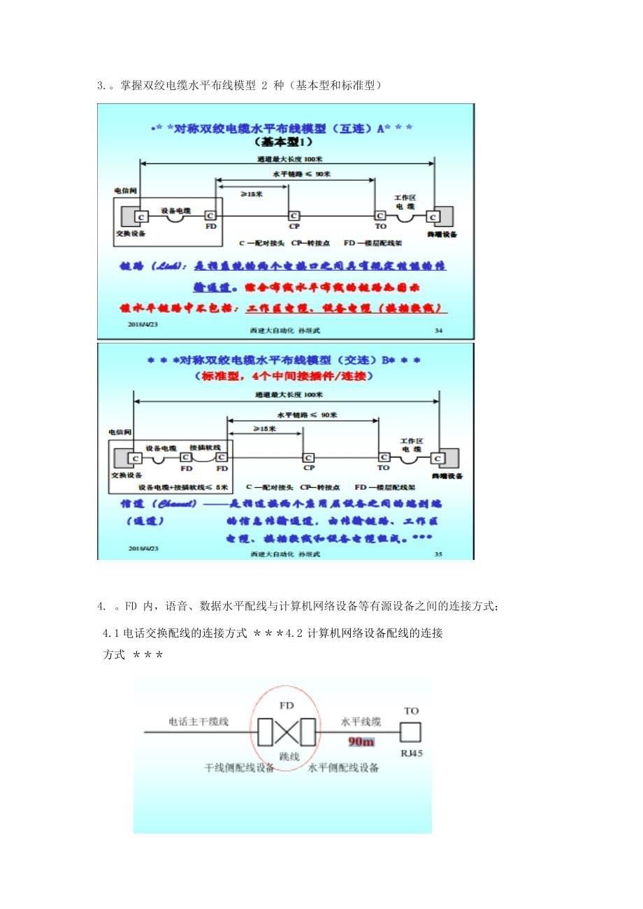 综合布线知识点_第5页