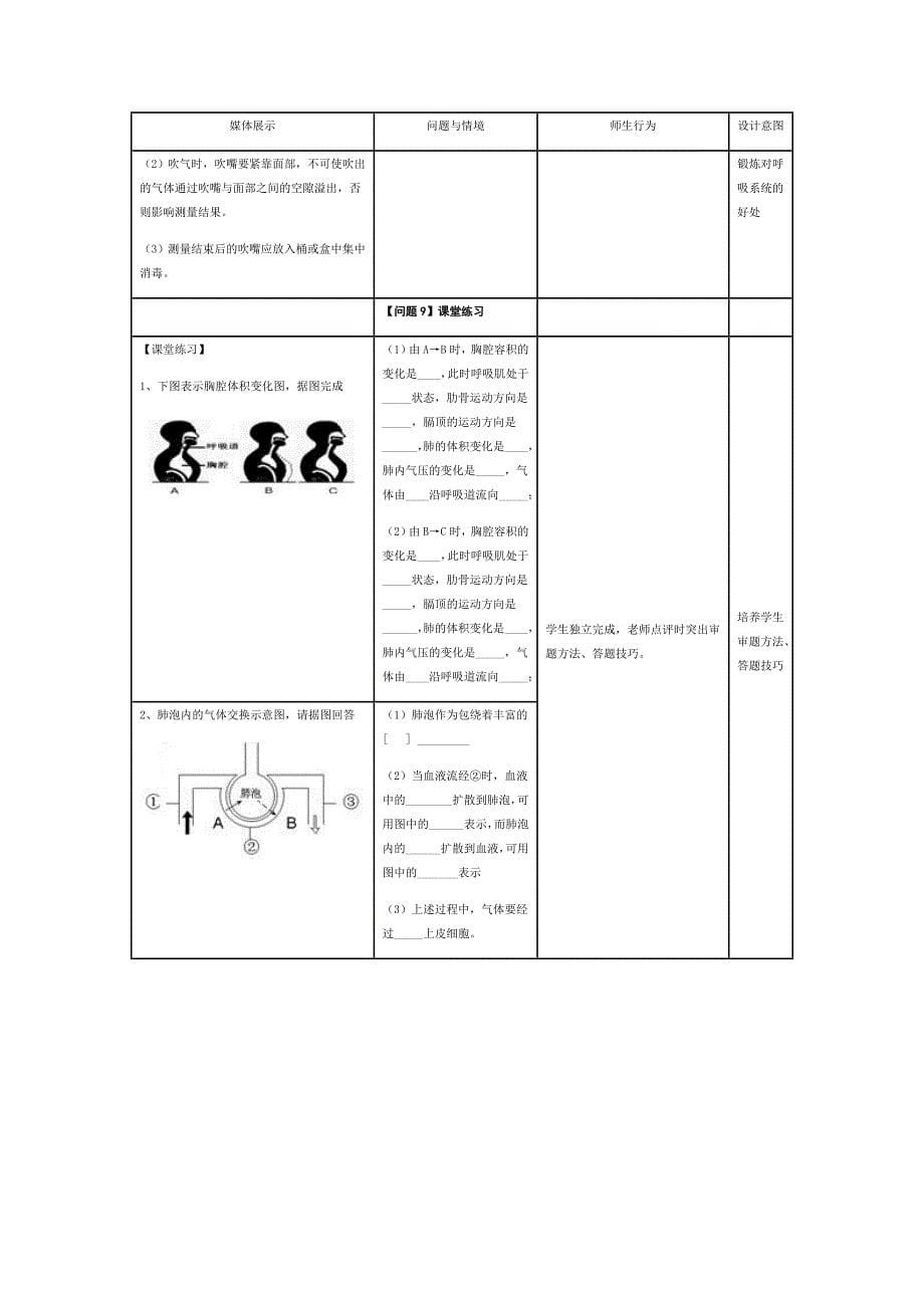 发生在肺内的气体交换教案秦亮.docx_第5页