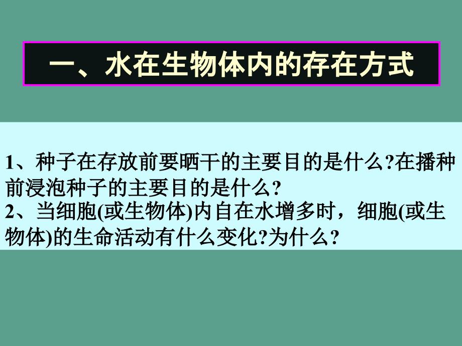 主线专题一水细胞ppt课件_第3页