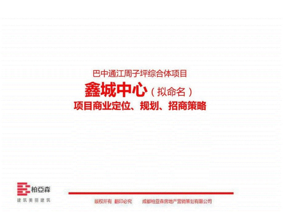 鑫城中心项目策划案项目商业定位规划推广策略图文_第2页