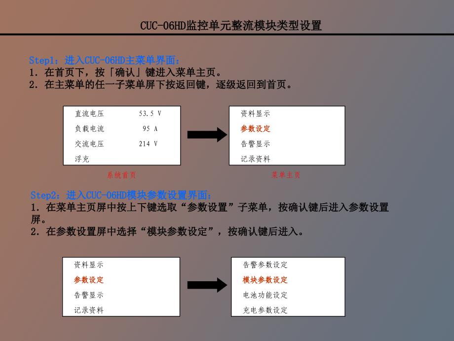 中达CSU监控模块关键参数设置_第4页