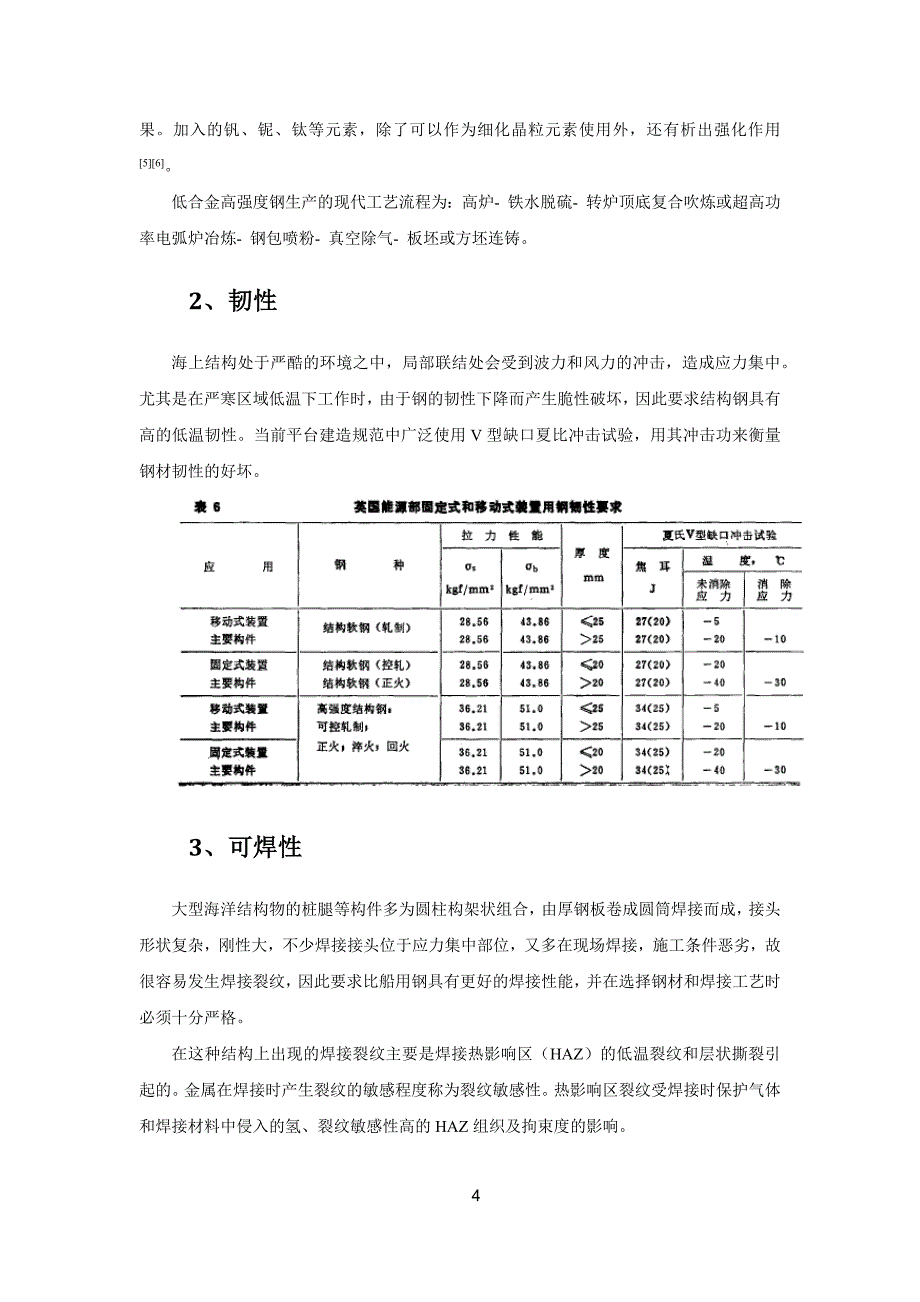 海洋工程用钢综述期末论文_第4页