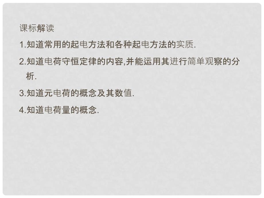 1112高中物理 1.1 电荷及其守恒定律课件 人教版选修31_第2页