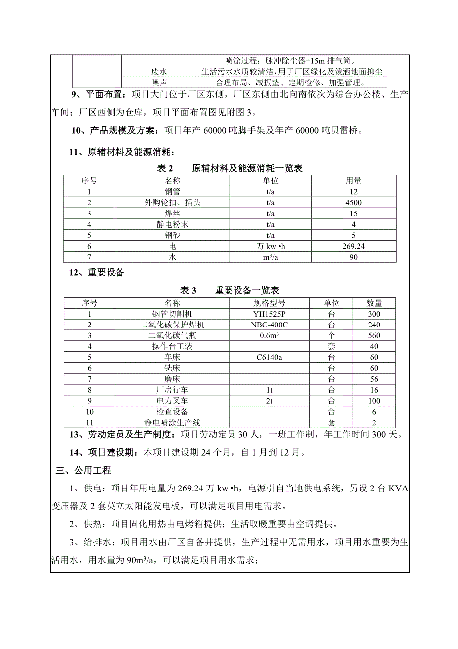 脚手架及贝雷桥项目环评doc建设项目环境影响报告表.doc_第5页