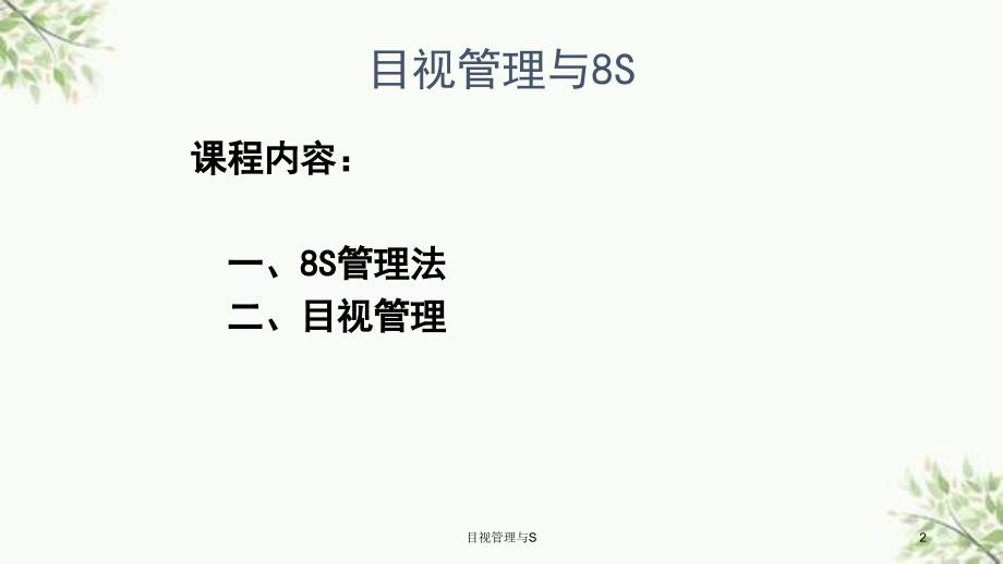 目视管理与S课件_第2页