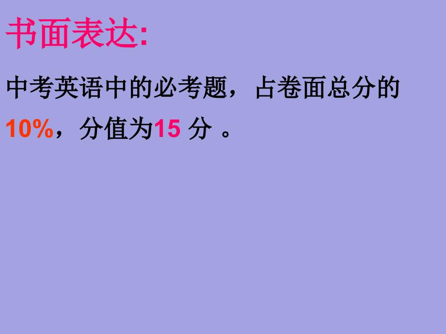 中考英语作文专题复习ppt课件_第2页