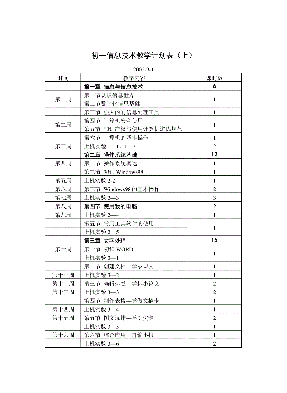 初中计算机教案_第1页