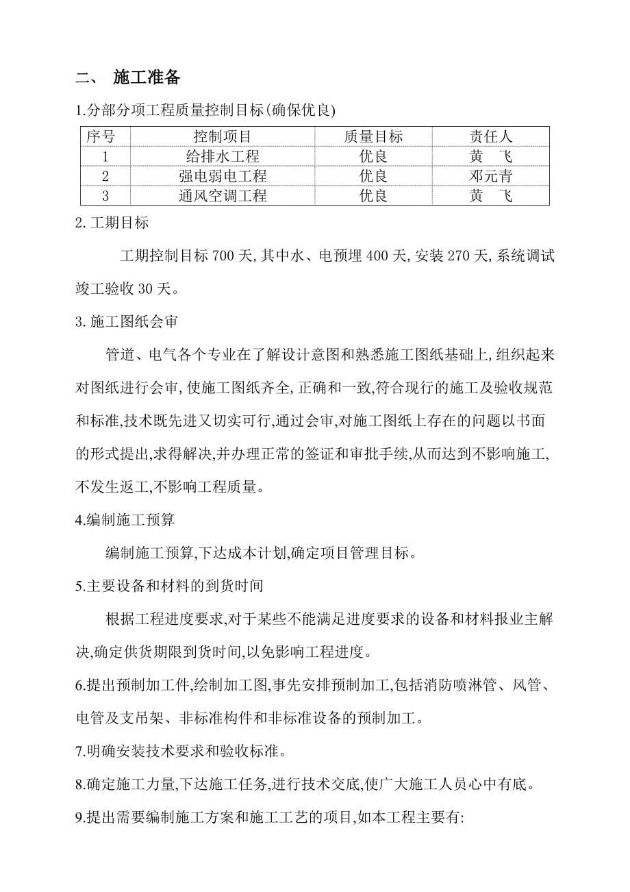 天合园商住楼安装工程施工组织设计方案_第5页