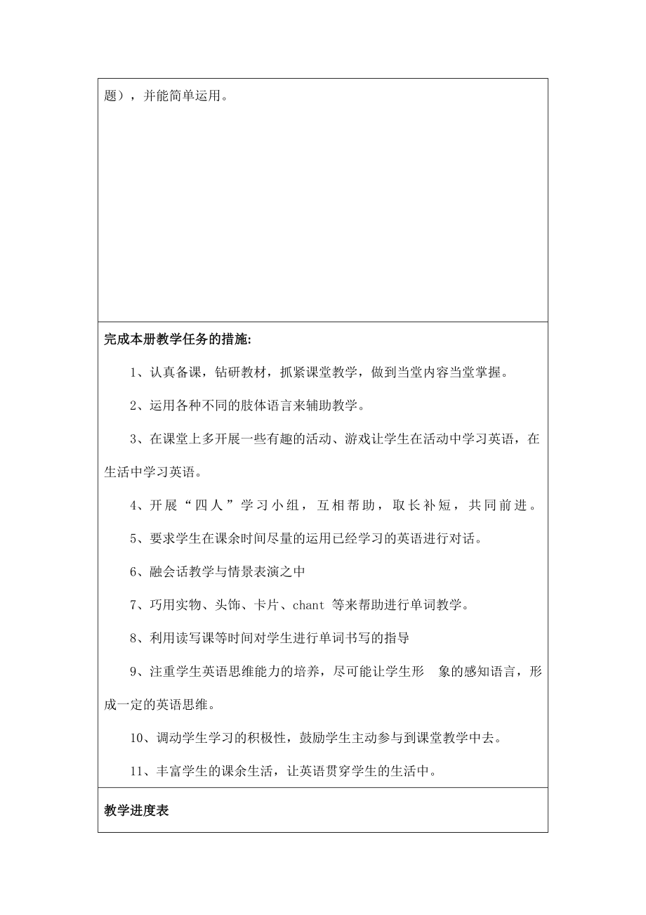 PEP人教版四年级英语下册全册教案（教学设计）.docx_第3页