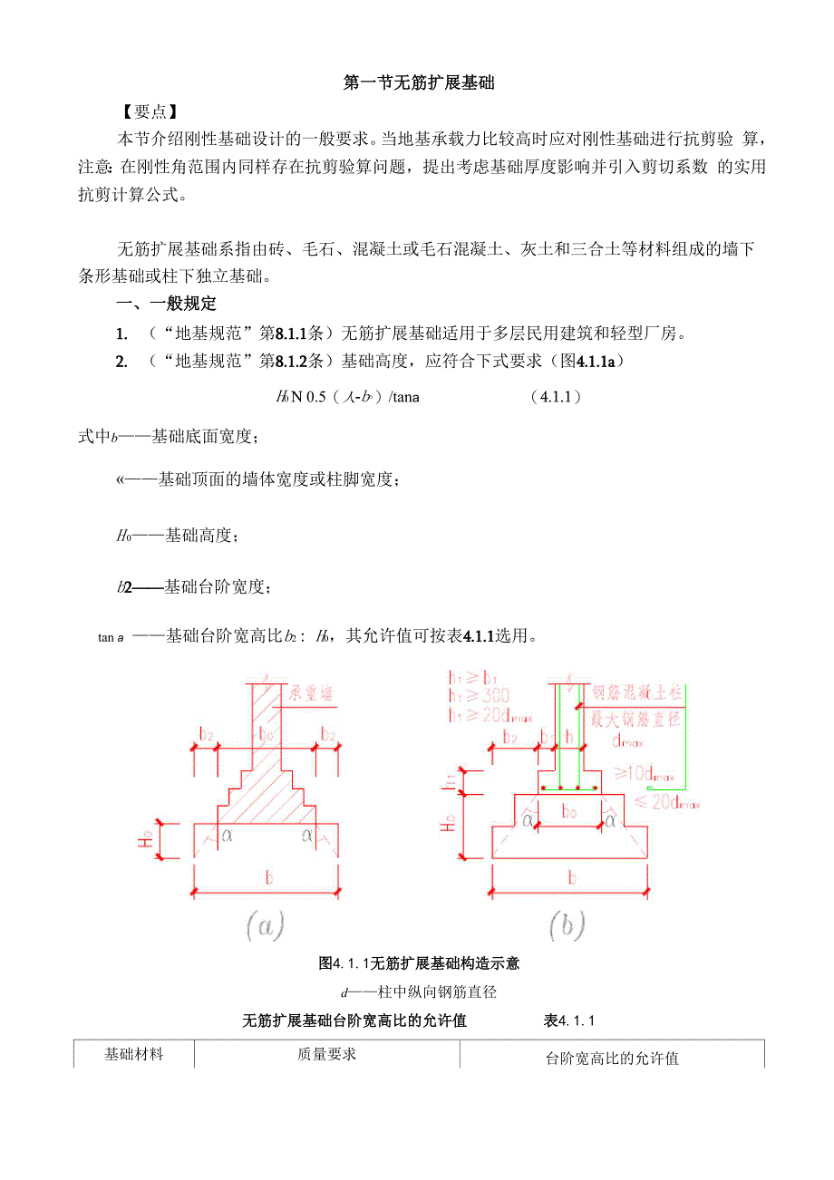 刚性基础设计_第1页