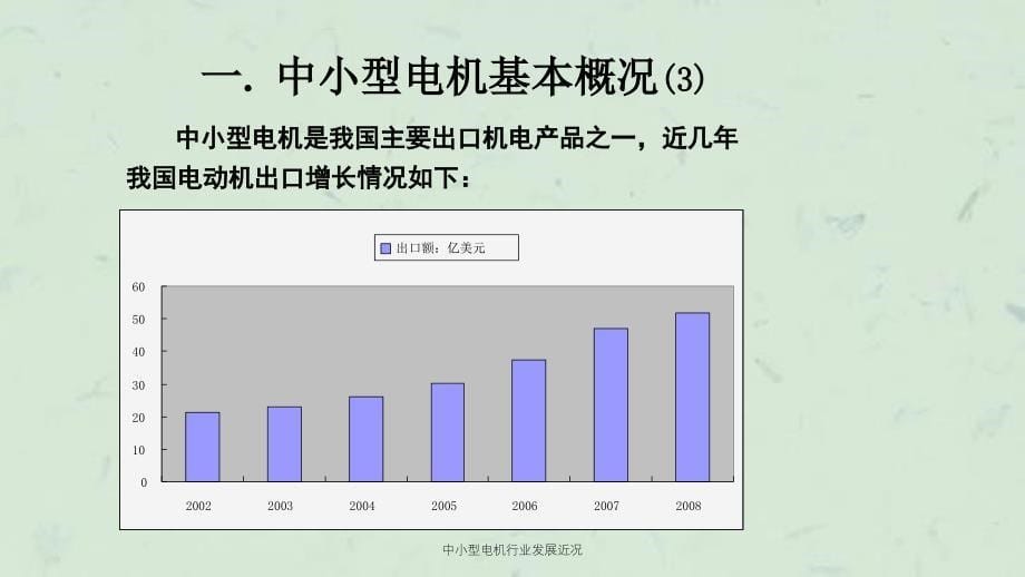 中小型电机行业发展近况ppt课件_第5页