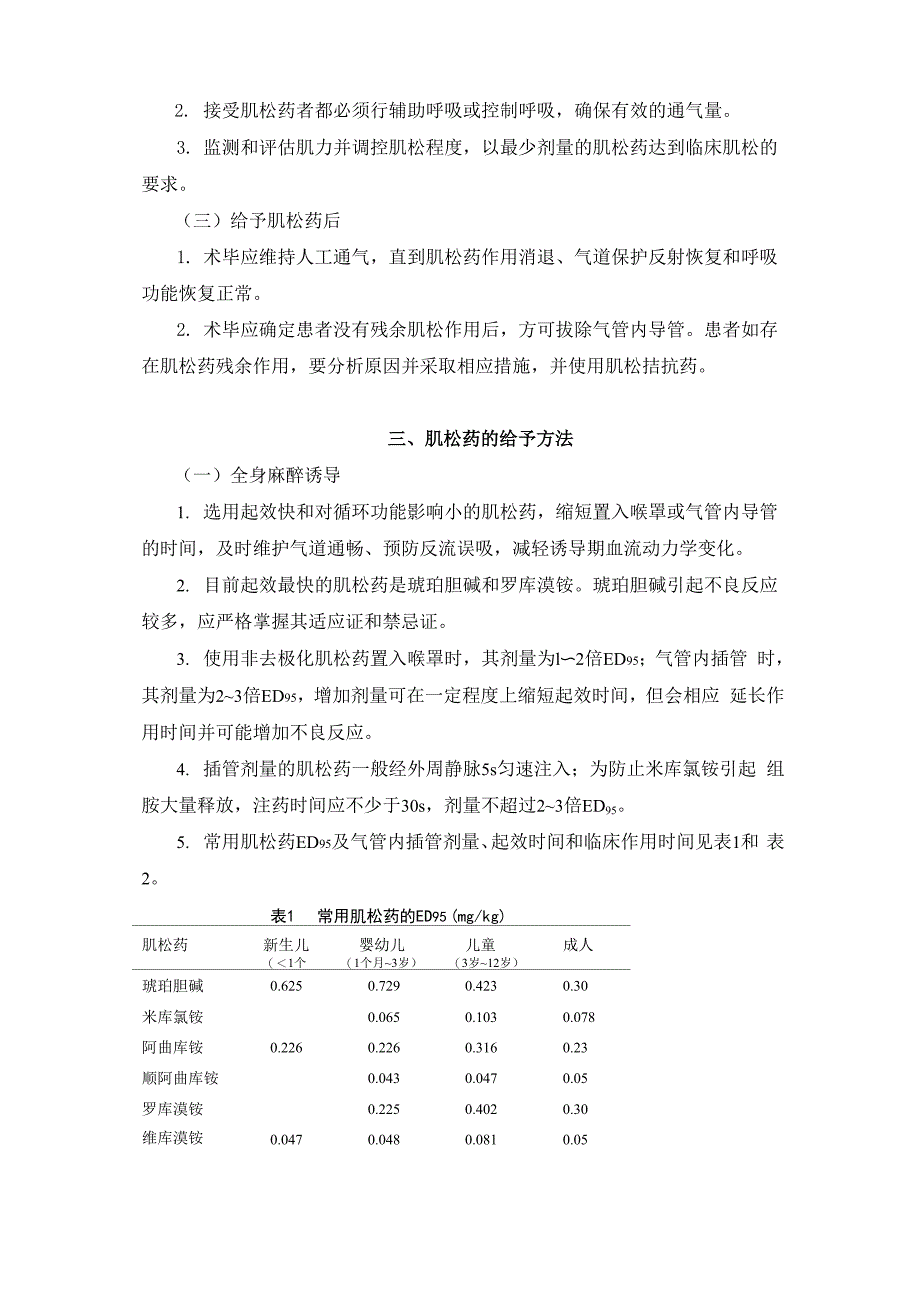 √肌肉松弛药合理应用的专家共识_第2页