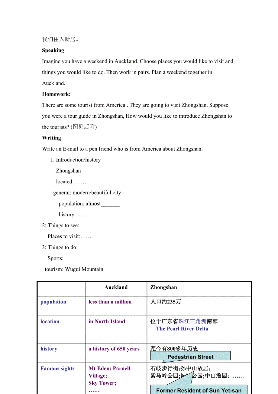 Unit4 Lesson 4 Virtual Tourim教案 北师大必修2.docx_第3页