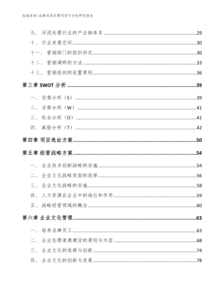 成都污泥处理项目可行性研究报告_范文模板_第4页