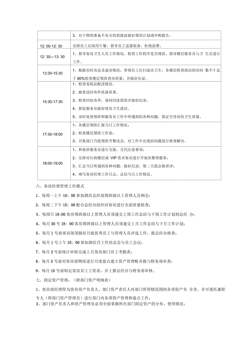 客房部经营管理责任书_第4页